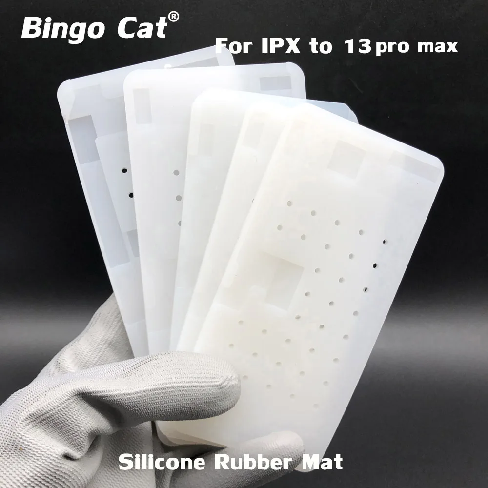 Suction Glue Cleaning Silicone Rubber Mat Pad for Apple iPhone 11 12 13 Pro max X XS Unbent Flex Cable OCA Remove LCD Repair
Suction Glue Cleaning Silicone Rubber Mat Pad for Apple iPhone 11 12 13 Pro max X XS Unbent Flex Cable OCA Remove LCD Repair