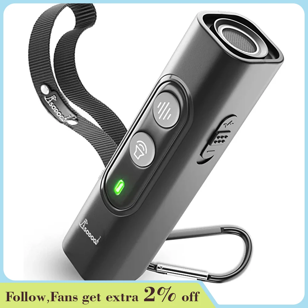 Ultrasonic Pet Dog Repeller Anti Barking Stop Bark Training Device High Power Dog Training Repellents With USB Rechargeable
Ultrasonic Pet Dog Repeller Anti Barking Stop Bark Training Device High Power Dog Training Repellents With USB Rechargeable