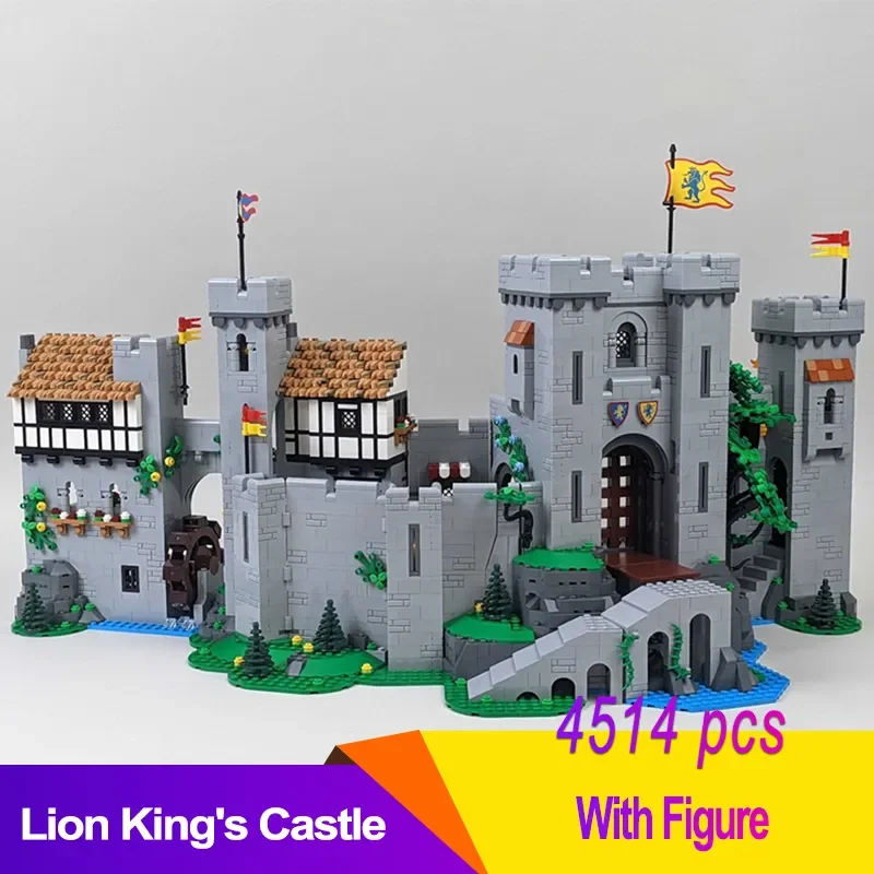 NEW MOC Display 10305 Lion King Knights Miedieval Castle Model Building Blocks Bricks Set Toys for Children Toy Gifts Christmas
NEW MOC Display 10305 Lion King Knights Miedieval Castle Model Building Blocks Bricks Set Toys for Children Toy Gifts Christmas