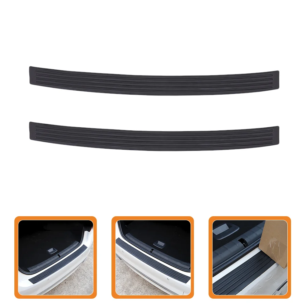 2 Pcs Strips Rear Bumper Protector Sill Strip Car Trunk Sill Guard Car Bumper Protector Rubber Trunk Strip
2 Pcs Strips Rear Bumper Protector Sill Strip Car Trunk Sill Guard Car Bumper Protector Rubber Trunk Strip