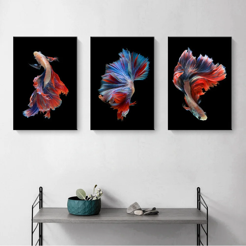 3PCS Ornamental Fish Art Posters and Prints Wall Hanging Picture Modern Abstract Canvas Painting For Bedroom Living Room Office
3PCS Ornamental Fish Art Posters and Prints Wall Hanging Picture Modern Abstract Canvas Painting For Bedroom Living Room Office