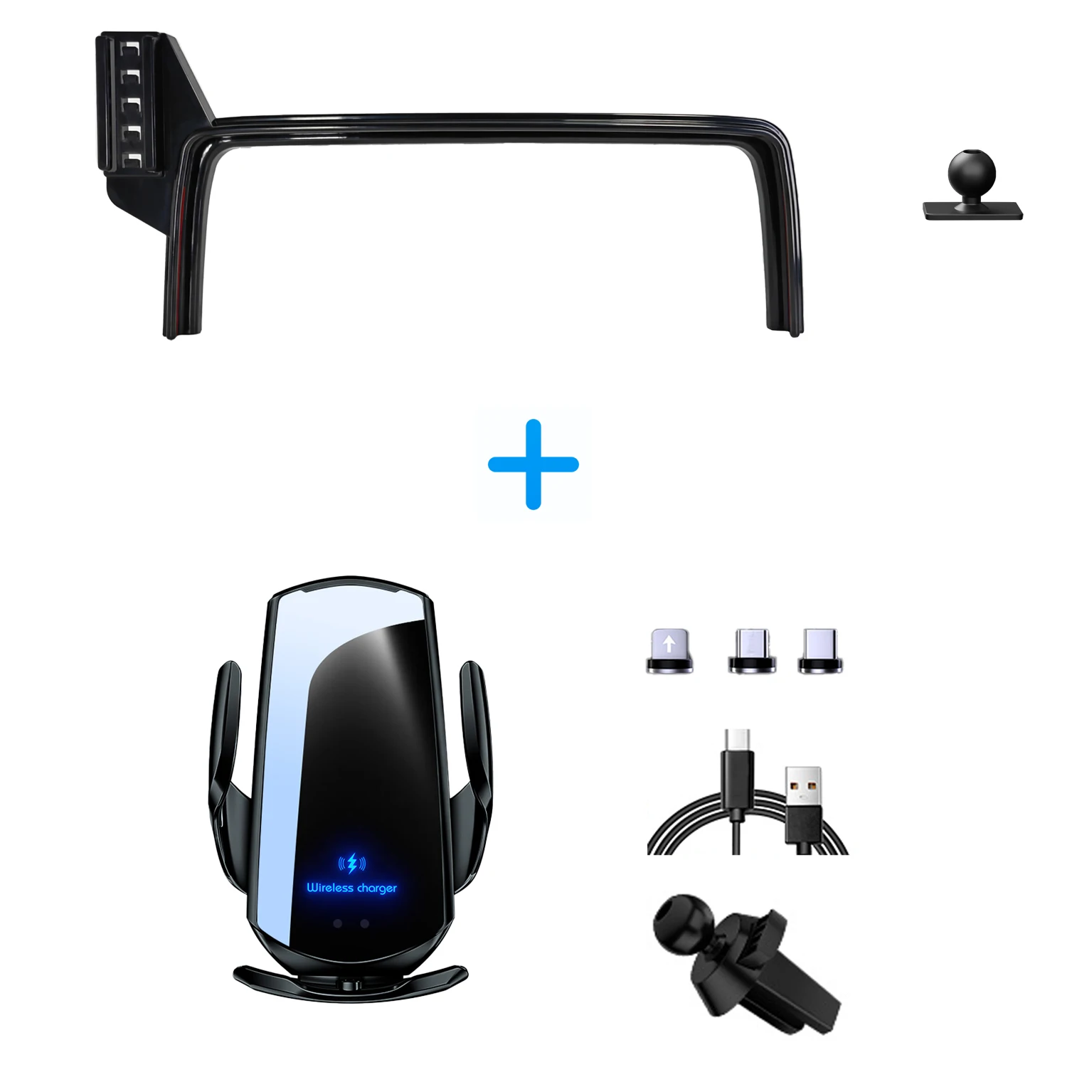 Автомобильный держатель телефона для Honda CRV CR-V 2017 2018 2019 2020 2021 2022, фиксированный кронштейн для экрана, держатель для телефона с беспроводной зарядкой, автомобильный