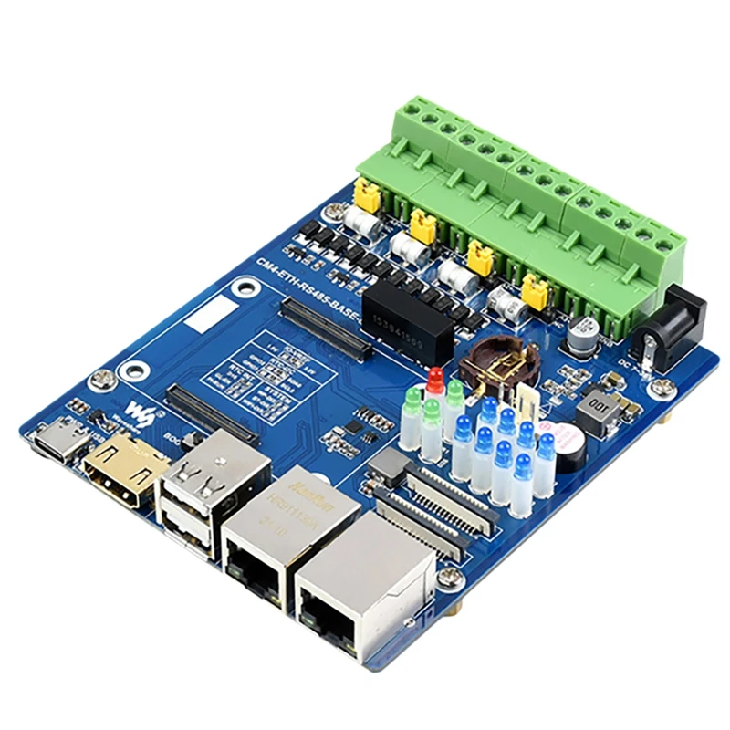 Плата расширения Waveshare RS485 для Raspberry Pi CM4, плата расширения с двойным сетевым портом и изоляцией в четыре направления RS485 Gigabit Ethernet USB2.0
Плата расширения Waveshare RS485 для Raspberry Pi CM4, плата расширения с двойным сетевым портом и изоляцией в четыре направления RS485 Gigabit Ethernet USB2.0