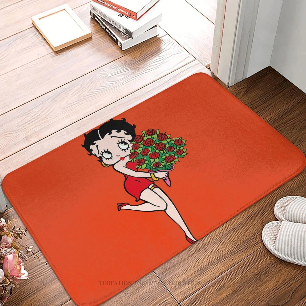 Bettys Boops Bimbo мультяшный нескользящий Придверный коврик, модный коврик для ванной, кухни, приветствующий коврик, Современный домашний декор