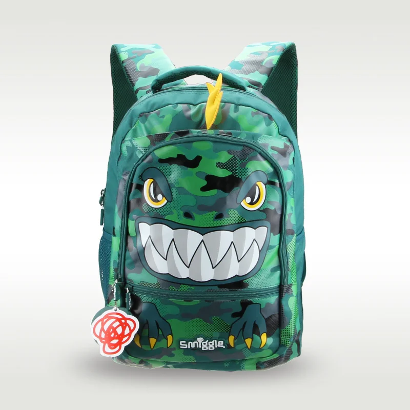 Australia Smiggle Original Children's Schoolbag Green Dinosaur Cool Shoulder Backpack Boys Large Capacity Learning Stationery
Australia Smiggle Original Children's Schoolbag Green Dinosaur Cool Shoulder Backpack Boys Large Capacity Learning Stationery