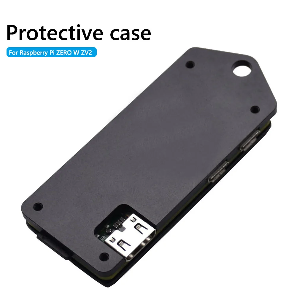 

1Set Ultra-thin ZV2 Aluminum Alloy Protective Case Metal Enclosure Shell for Raspberry Pi Zero W Accessories