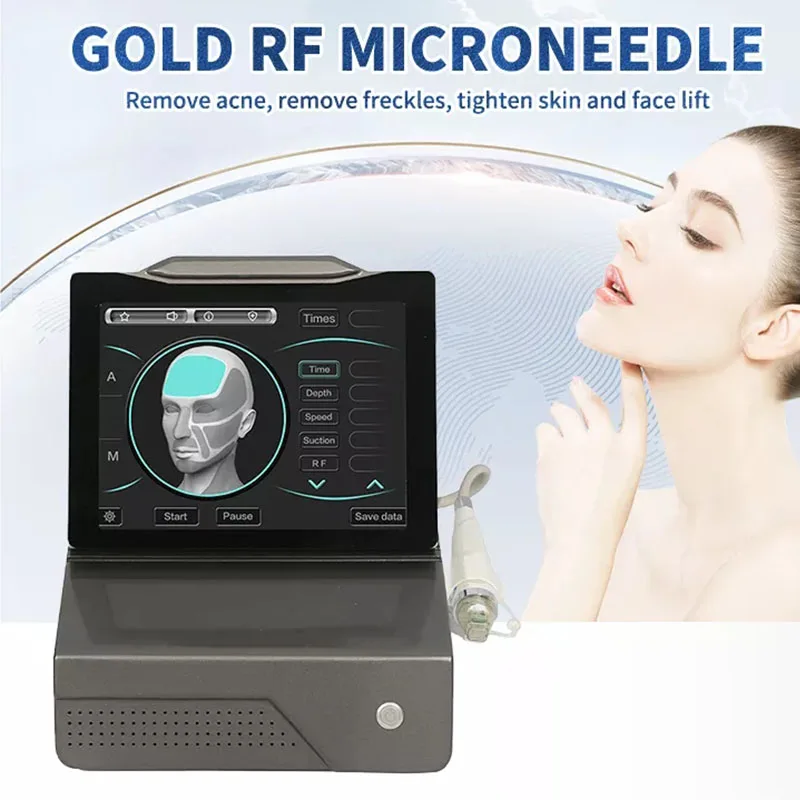 

Portable Microneedling RF Fractional Microneedle Machine Stretch Mark Acne Treatment Face Lift Skin Rejuvenation Beauty Euipment