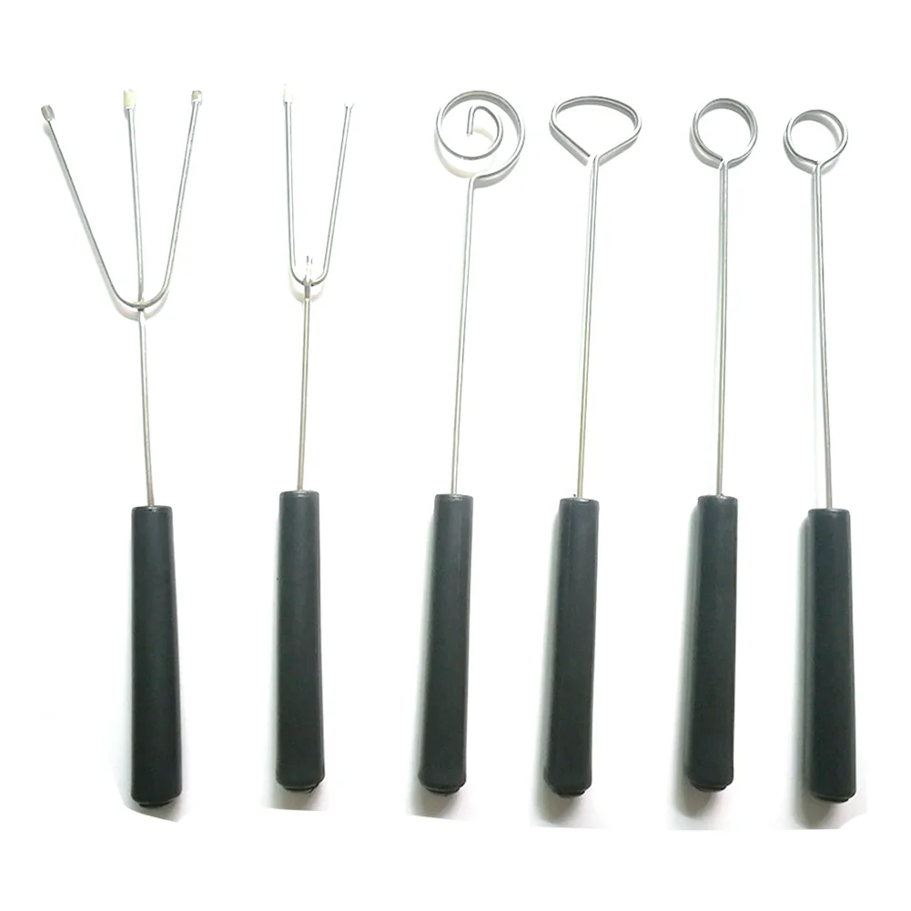6pcs/set Pen Chocolate Fork Dipping Fondant Tool Stainless Steel Home Kitchen DIY Bakeware Cake Decoration Accessories Irregular
6pcs/set Pen Chocolate Fork Dipping Fondant Tool Stainless Steel Home Kitchen DIY Bakeware Cake Decoration Accessories Irregular