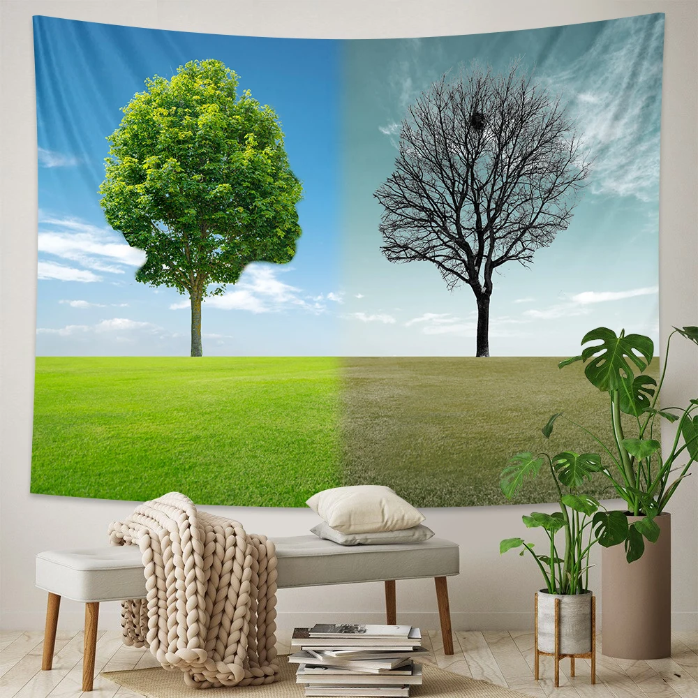 Art of Living Tapestry Imitation of Human Life Fantasy Forest Hippie Living Room Bedroom Home Decor Tapestry Bohemian Decoration 
Art of Living Tapestry Imitation of Human Life Fantasy Forest Hippie Living Room Bedroom Home Decor Tapestry Bohemian Decoration