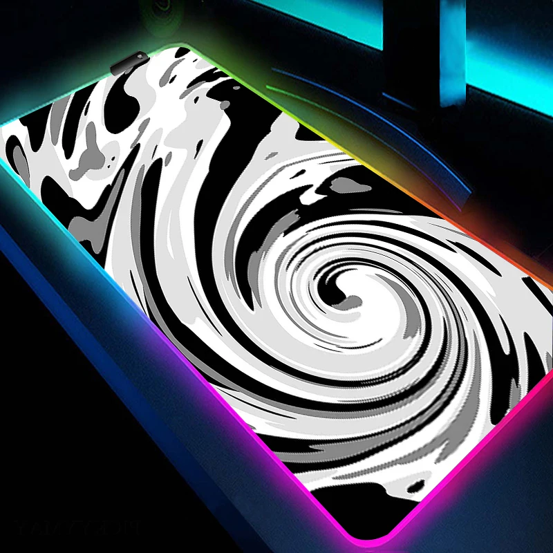 Игровой компьютерный коврик для мыши RGB с подсветкой, разноцветный большой коврик для мыши, Нескользящий Резиновый Коврик Для Мыши для ПК, игровой Настольный коврик
Игровой компьютерный коврик для мыши RGB с подсветкой, разноцветный большой коврик для мыши, Нескользящий Резиновый Коврик Для Мыши для ПК, игровой Настольный коврик