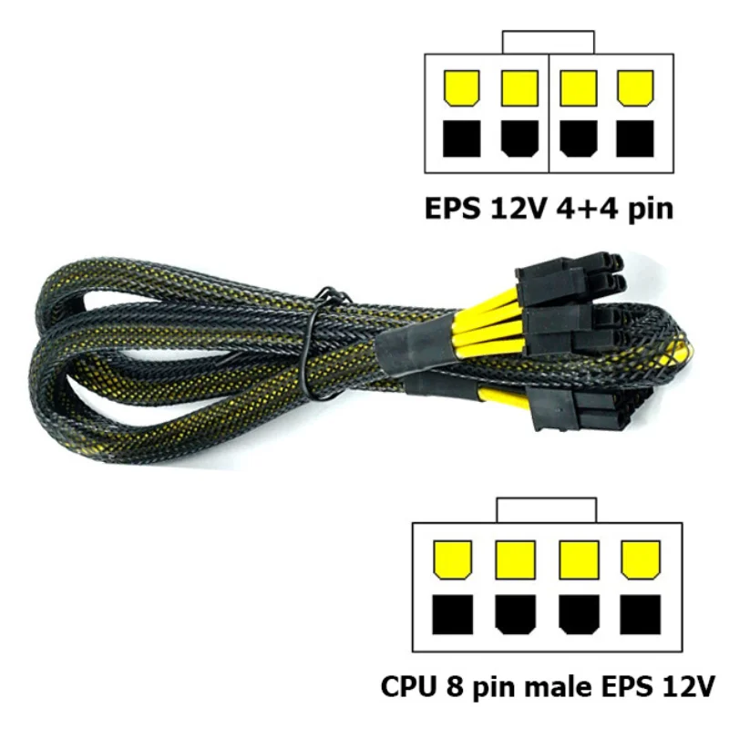 4Pin PC Cable CPU Power Supply Extension Cord 80cm Cable Desktop 4 Pin 4P ATX Power Male to Female Connector Cable UL 18AWG Wire
4Pin PC Cable CPU Power Supply Extension Cord 80cm Cable Desktop 4 Pin 4P ATX Power Male to Female Connector Cable UL 18AWG Wire