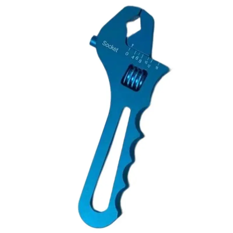 Adjustable AN 3 4 6 8 10 12 16 Aluminum Wrench Hose Fitting Tool Aluminum Spanner AN3-AN16
Adjustable AN 3 4 6 8 10 12 16 Aluminum Wrench Hose Fitting Tool Aluminum Spanner AN3-AN16