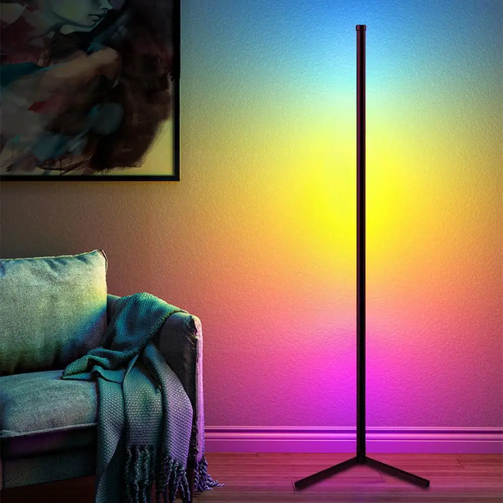 LED Corner RGB Floor Lamp Smart APP Remote Control Color Standing Modern Dimming Lamp Office Warm Decoration Bedroom Light Z8U9
LED Corner RGB Floor Lamp Smart APP Remote Control Color Standing Modern Dimming Lamp Office Warm Decoration Bedroom Light Z8U9