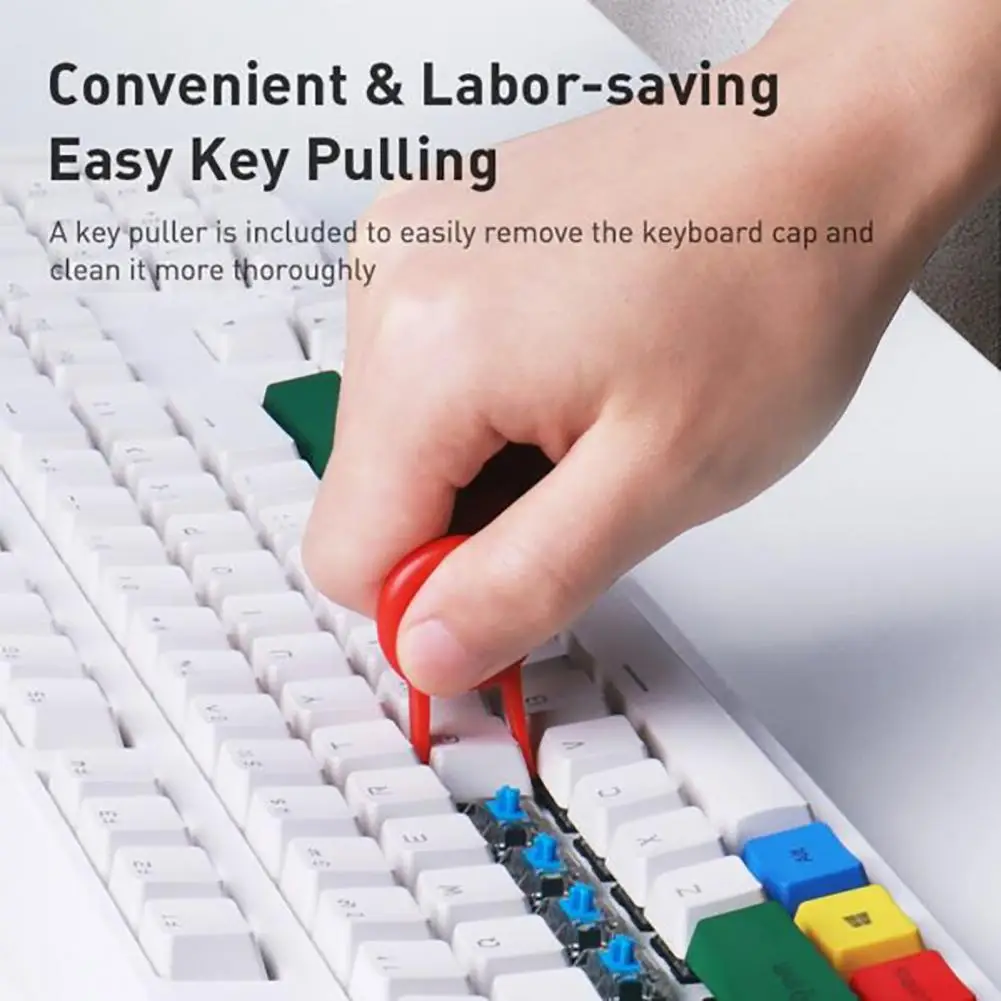 Keyboard Cleaning Brush Ergonomic Reusable Stretchy Brush Head Keyboard Cleaner Keyboard Cleaner Earphone Cleaner 1 Set
Keyboard Cleaning Brush Ergonomic Reusable Stretchy Brush Head Keyboard Cleaner Keyboard Cleaner Earphone Cleaner 1 Set