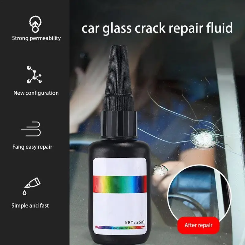 

Car Glass Repair Fluid Automobile Windshield Repairing Kit Cracked Scratch Mirror Corrector Maintenance Repairing Accessories