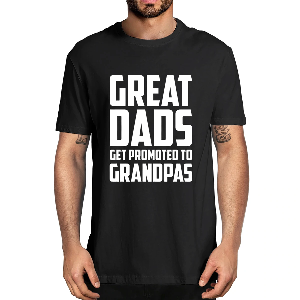 

100% Cotton If PAPA Can't Fix It We're All Screwed Funny Gift Ideas For Papa Dad Men's Novelty Oversized T-Shirt Casual Tops Tee