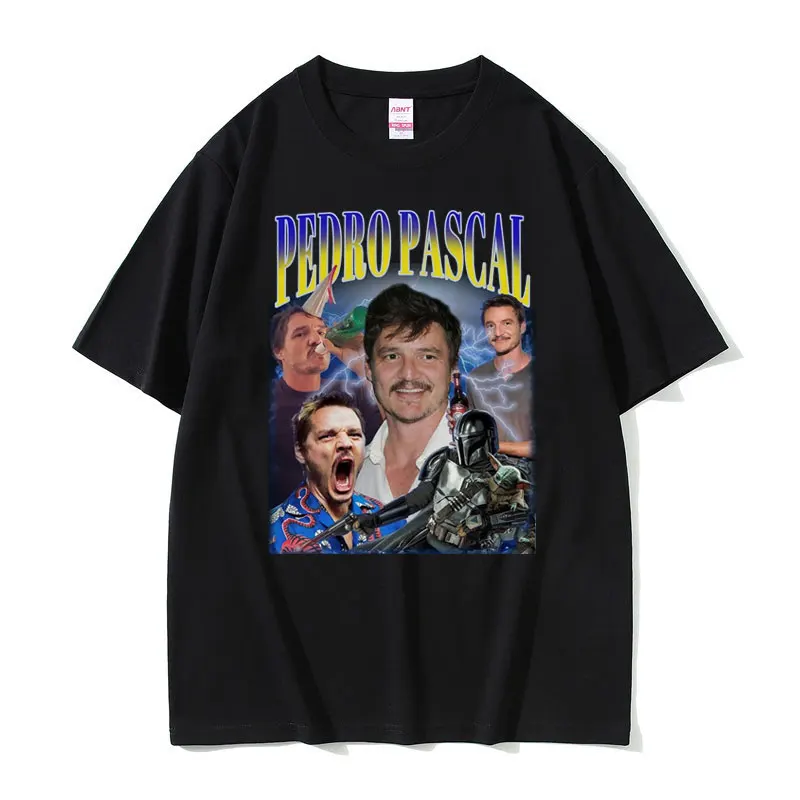 American Movie TV Actor Pedro Pascal Merch Graphic Tshirt Men WomenCotton Casual Oversized T Shirts Male Vintage Tees Streetwear
American Movie TV Actor Pedro Pascal Merch Graphic Tshirt Men WomenCotton Casual Oversized T Shirts Male Vintage Tees Streetwear