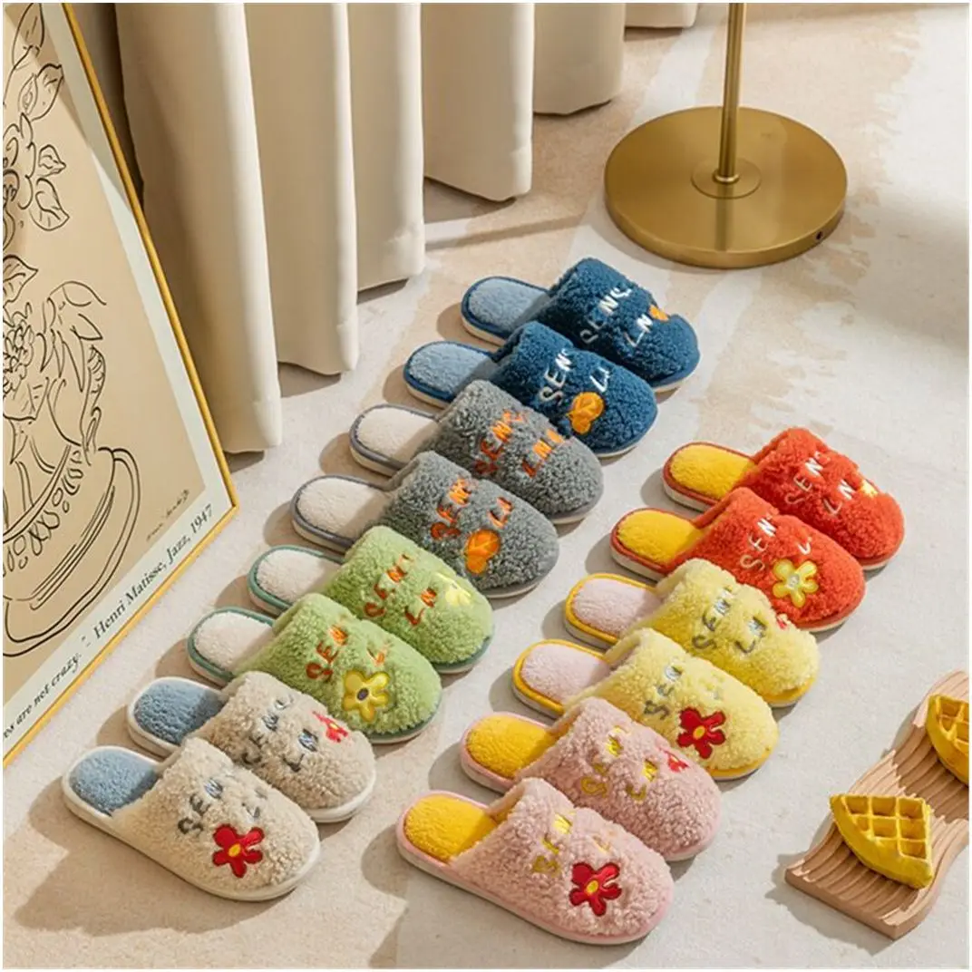 2022 new floor cotton slippers female indoor warm thickened plush home autumn and winter lovers non-slip slippers men
2022 new floor cotton slippers female indoor warm thickened plush home autumn and winter lovers non-slip slippers men