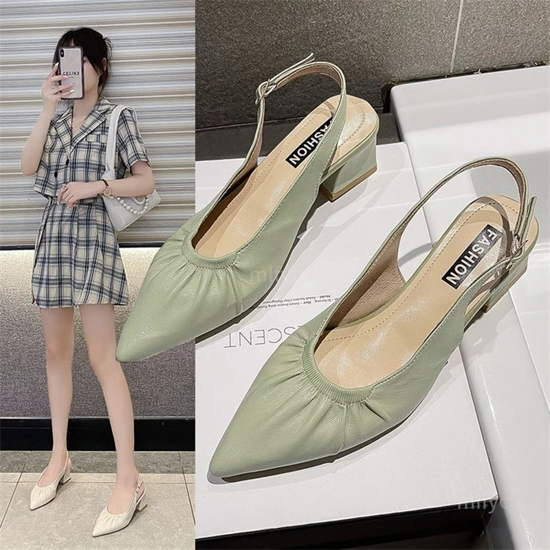 2021 summer new women's shoes pointed toe chunky heel mid-heel sandals heels women sandals for women shoes for women heels women
2021 summer new women's shoes pointed toe chunky heel mid-heel sandals heels women sandals for women shoes for women heels women