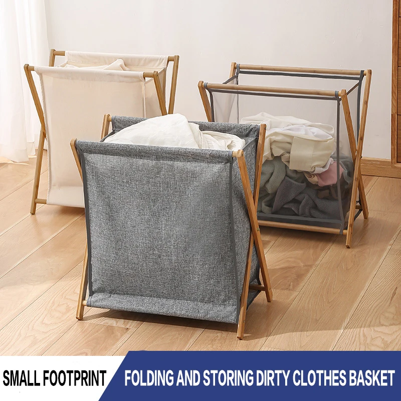 Simple Household Dirty Clothes Basket Foldable Bathroom Dirty Clothes Basket Solid Wood Laundry Storage Basket household items
Simple Household Dirty Clothes Basket Foldable Bathroom Dirty Clothes Basket Solid Wood Laundry Storage Basket household items