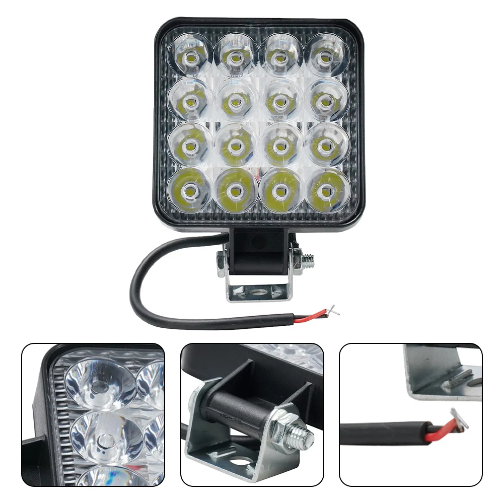 12V 48W 16LED Work Light Pod Lighting Truck Off Road Tractor Working Light Reversing Lights Daytime Running Light Work Lamps
12V 48W 16LED Work Light Pod Lighting Truck Off Road Tractor Working Light Reversing Lights Daytime Running Light Work Lamps