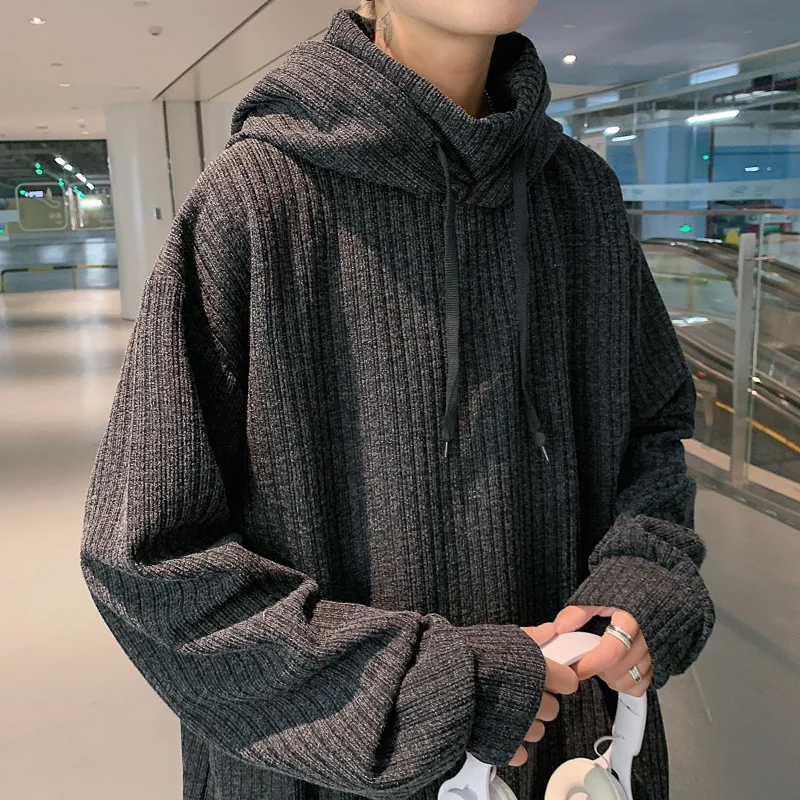 Winter Turtleneck Sweater Men Warm Fashion Casual Knitted Pullover Men Korean Loose Hooded Sweater Mens Jumper Clothes M-2XL
Winter Turtleneck Sweater Men Warm Fashion Casual Knitted Pullover Men Korean Loose Hooded Sweater Mens Jumper Clothes M-2XL