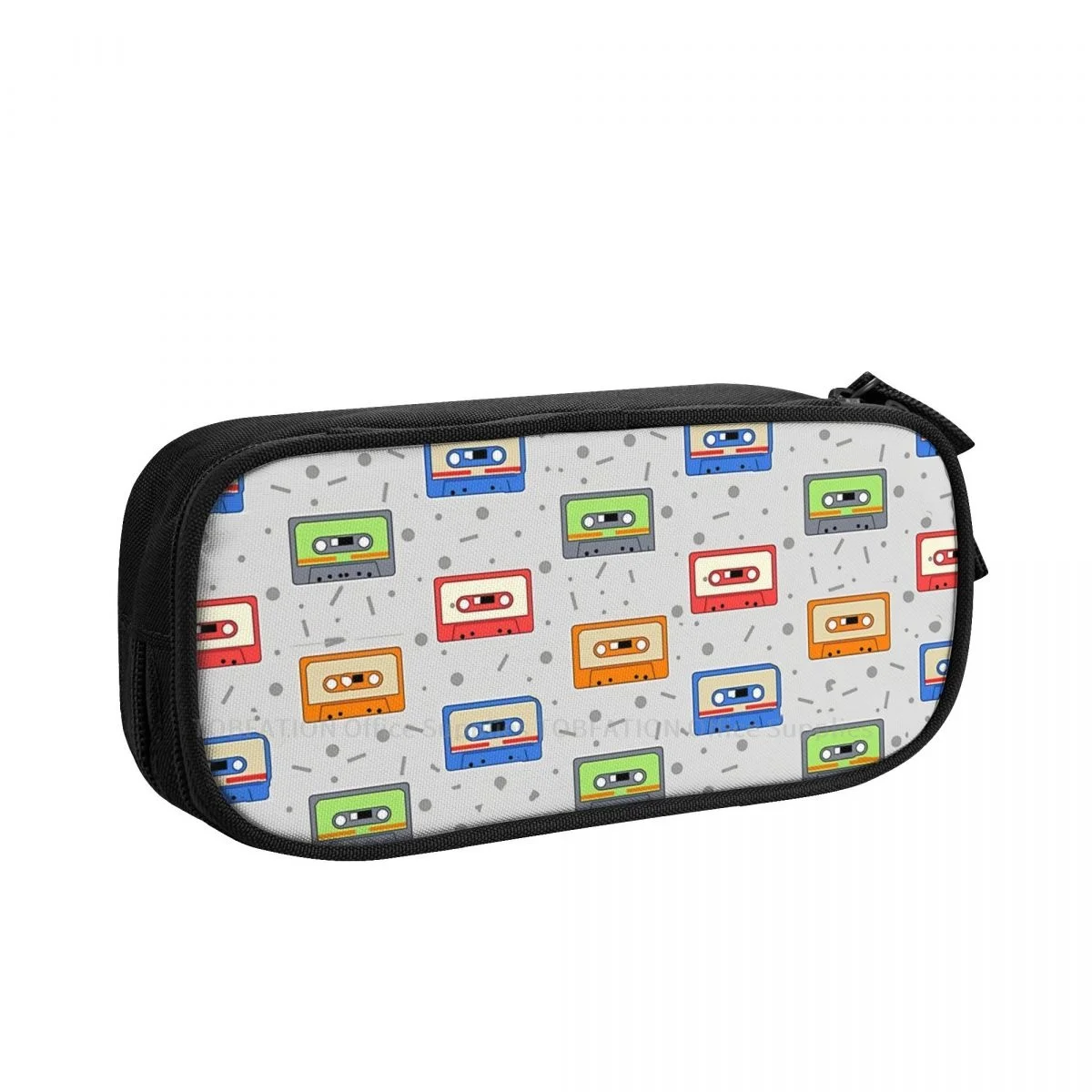 Retro Vintage Audio Cassettes Pattern Pencase Tape Pencil Bag Girls Boys Student Stationary Bags Large Capacity Double Zipper
Retro Vintage Audio Cassettes Pattern Pencase Tape Pencil Bag Girls Boys Student Stationary Bags Large Capacity Double Zipper