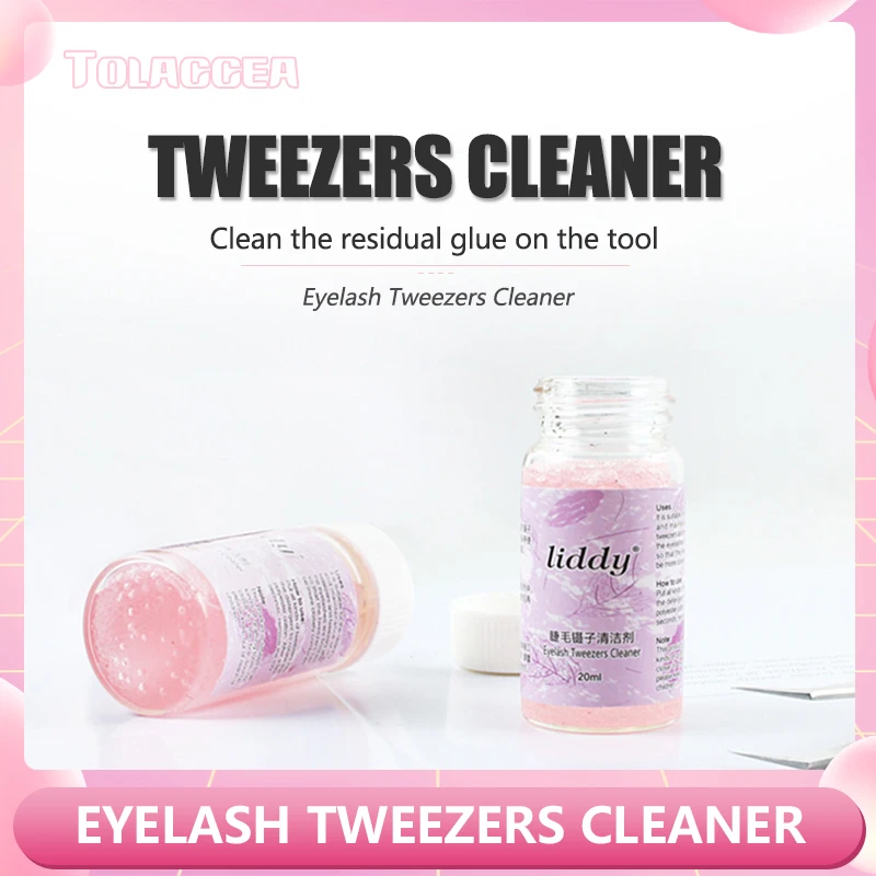 New 20ml Professional Eyelash Glue Remover Liquid Eyelash Tweezer Cleaning Sponge Eyelashes Extension Cleaner Makeup Accessories
New 20ml Professional Eyelash Glue Remover Liquid Eyelash Tweezer Cleaning Sponge Eyelashes Extension Cleaner Makeup Accessories