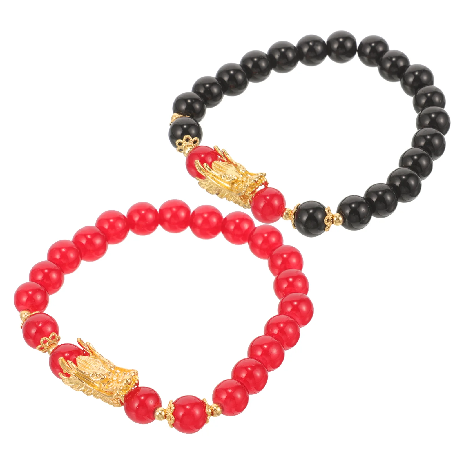 2pcs Dragon Beaded Bracelets Stretch Bracelets Dragon Charm Bracelets New Year Hand Jewelry
2pcs Dragon Beaded Bracelets Stretch Bracelets Dragon Charm Bracelets New Year Hand Jewelry