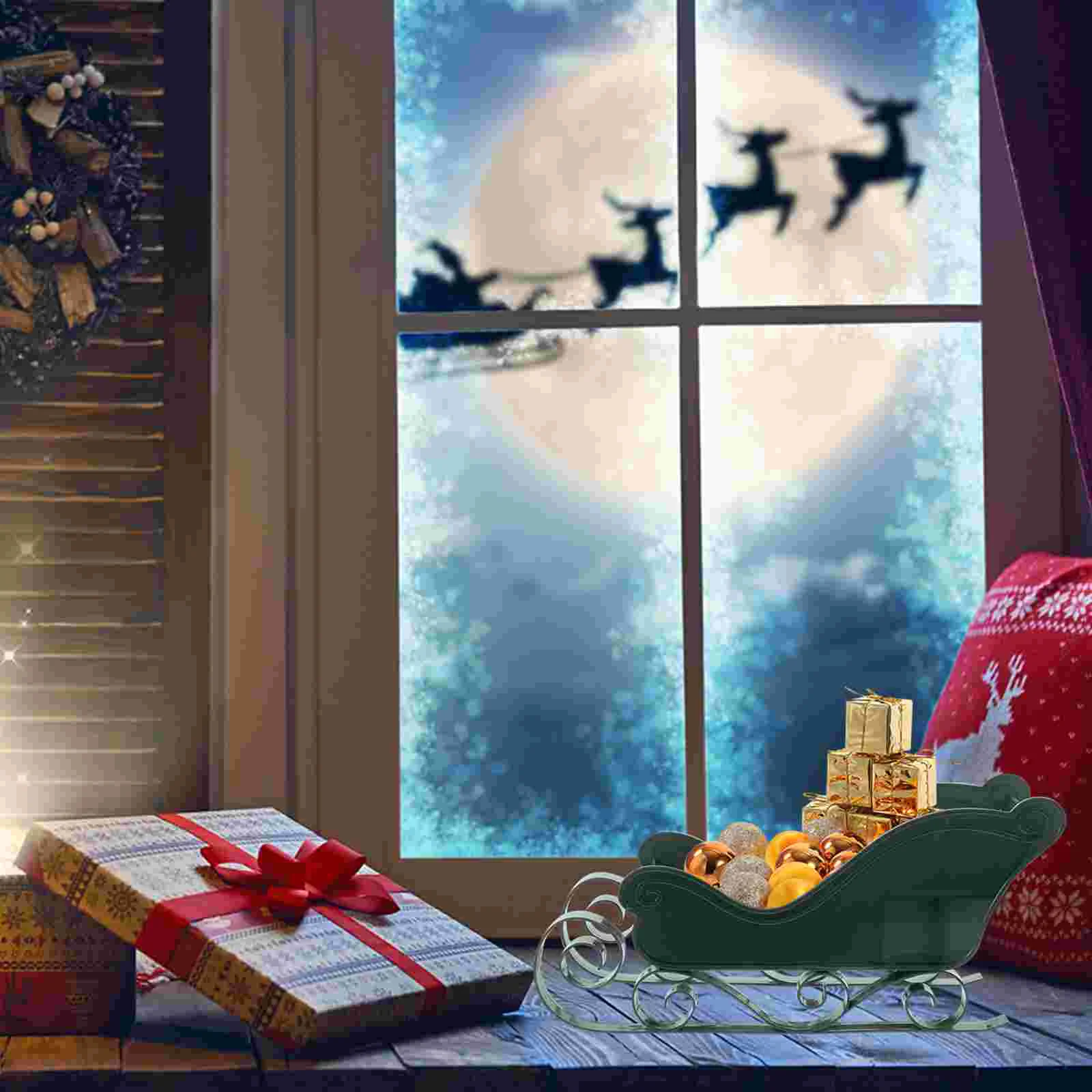 Exquisite Sled Adornment Plastic Christmas Sleigh Pendant Christmas Tree Ornaments Home Decorations Home Christmas Decor Props
Exquisite Sled Adornment Plastic Christmas Sleigh Pendant Christmas Tree Ornaments Home Decorations Home Christmas Decor Props