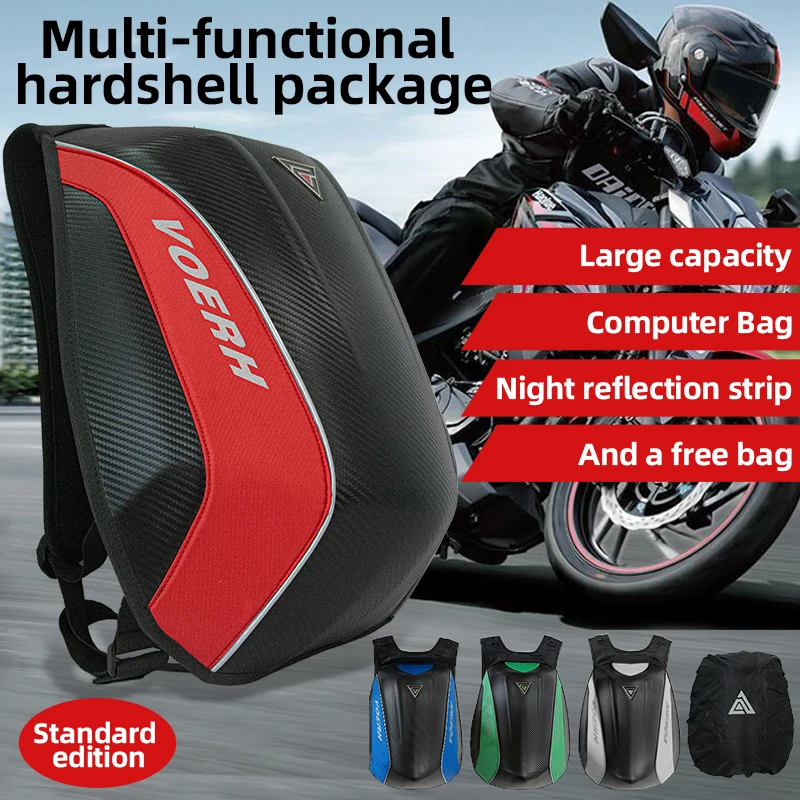 Motorcycle Helmet Bag Waterproof Bicycles Riding Hard Shell Bag Universal Carbon Fiber Riders Backpack Motorcycle Accessories
Motorcycle Helmet Bag Waterproof Bicycles Riding Hard Shell Bag Universal Carbon Fiber Riders Backpack Motorcycle Accessories