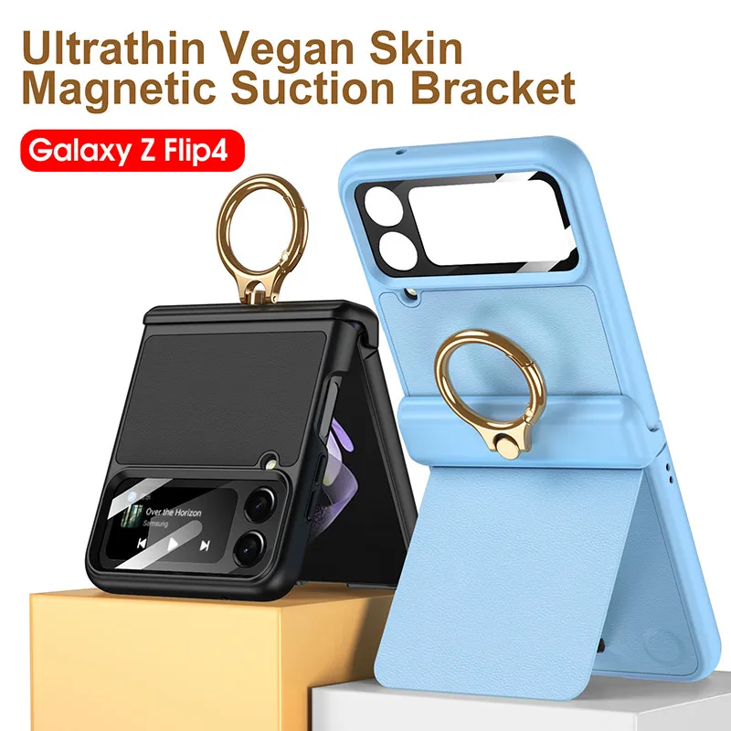 Ultra-thin Skin Feel Cover for Samsung Galaxy Z Flip 4 5G Magnetic Suction Bracket Hinge Full Package Shell Film Integrade Funda
Ultra-thin Skin Feel Cover for Samsung Galaxy Z Flip 4 5G Magnetic Suction Bracket Hinge Full Package Shell Film Integrade Funda