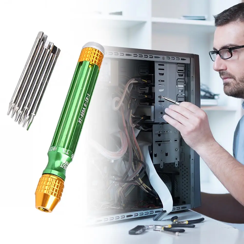 6 in 1 Multi-functional Pentagon Slotted Cross Batch Heads Screwdriver Pentagon Bits Slotted Cross Repair Tool Accessory
6 in 1 Multi-functional Pentagon Slotted Cross Batch Heads Screwdriver Pentagon Bits Slotted Cross Repair Tool Accessory