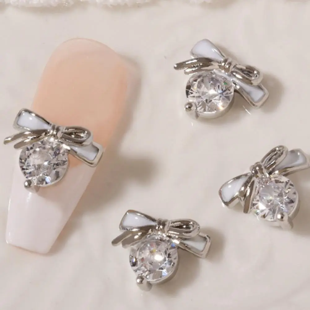 Nail Ornament Sparkling Surface Nail Art Decor Shiny Bow-knot Nail Ornament DIY Nail Gadget
Nail Ornament Sparkling Surface Nail Art Decor Shiny Bow-knot Nail Ornament DIY Nail Gadget