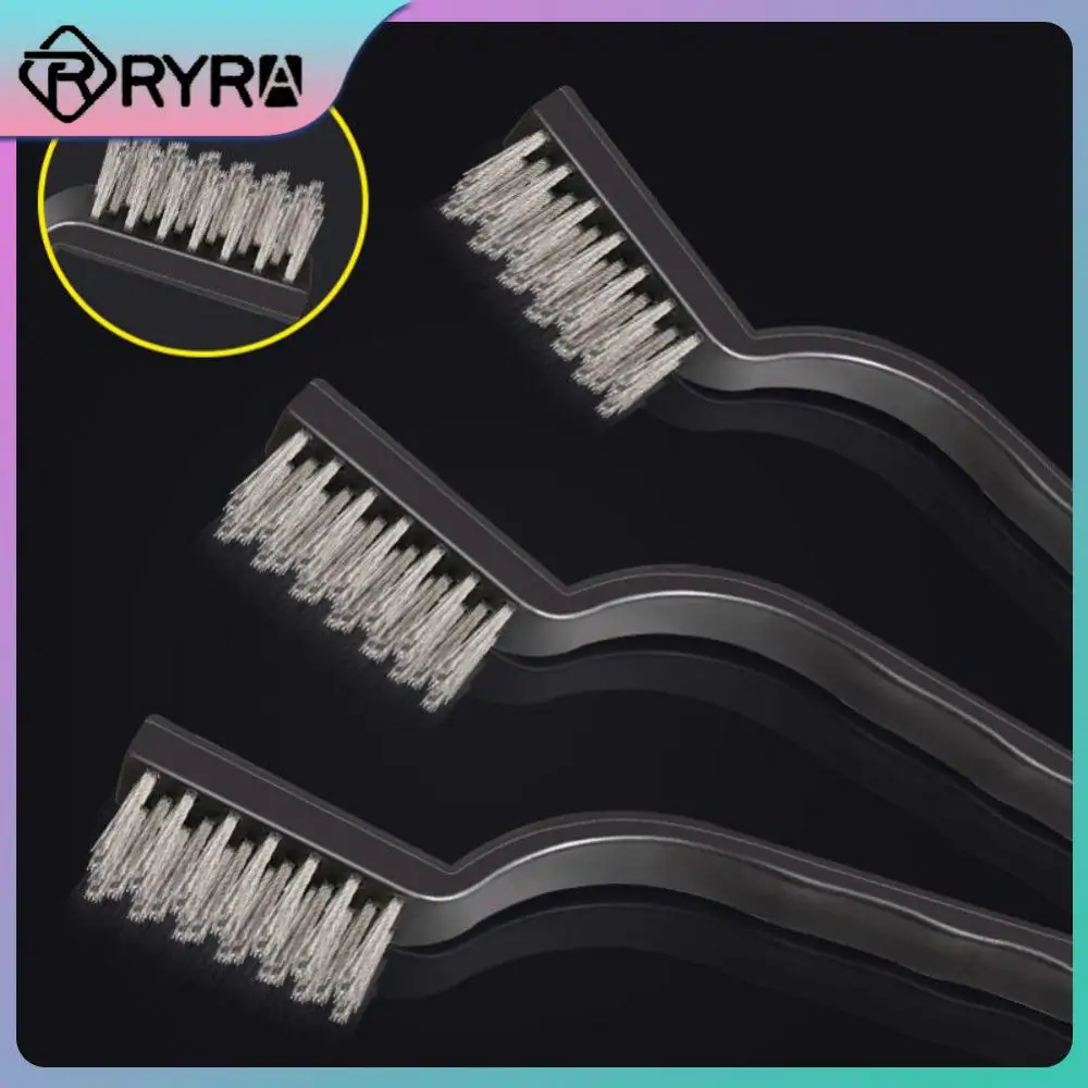 

Gap Brush Gas Stove Cleaning Small Stainless Steel Wire Brush Rust Removal Decontamination Cleaning Polishing Metal Brush Mini