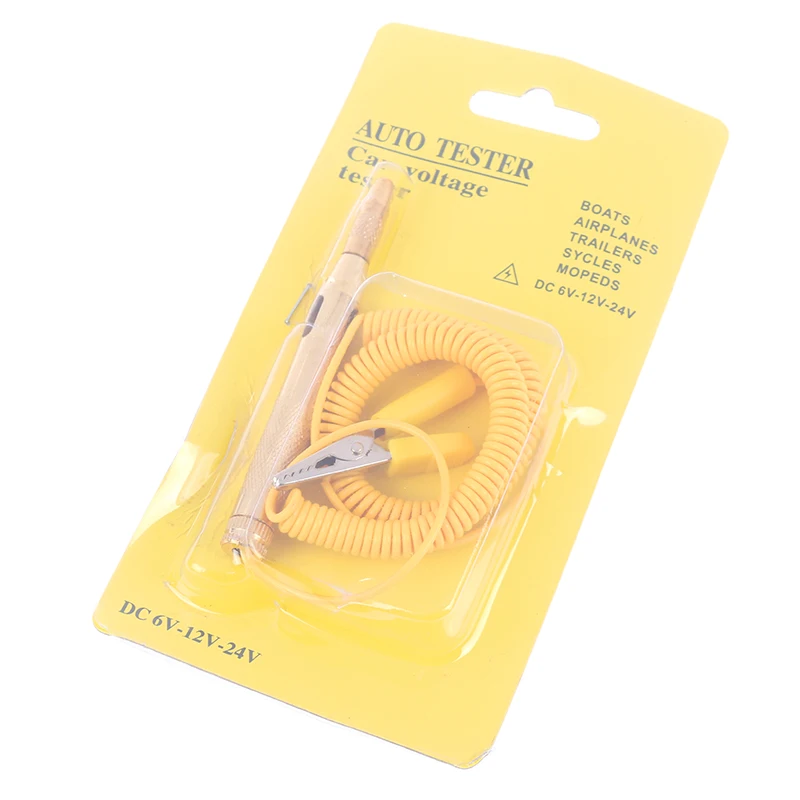 1pc Voltage Test Automotive Copper Circuit Test Pen Electrician Line Repair Tool Durable Portable Easy To Use Diagnostic Tool
1pc Voltage Test Automotive Copper Circuit Test Pen Electrician Line Repair Tool Durable Portable Easy To Use Diagnostic Tool