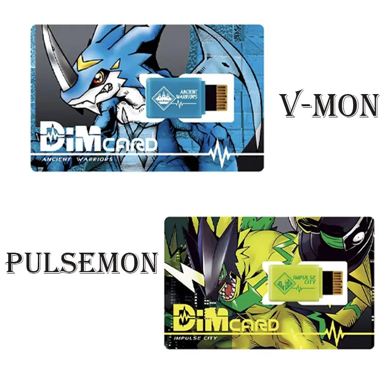 BANDAI DIM Card Digimon Adventure Digital Monster V-mon Pulsemon Anime Figures Action Figure Kids Collectible Game Toy Genuine
BANDAI DIM Card Digimon Adventure Digital Monster V-mon Pulsemon Anime Figures Action Figure Kids Collectible Game Toy Genuine