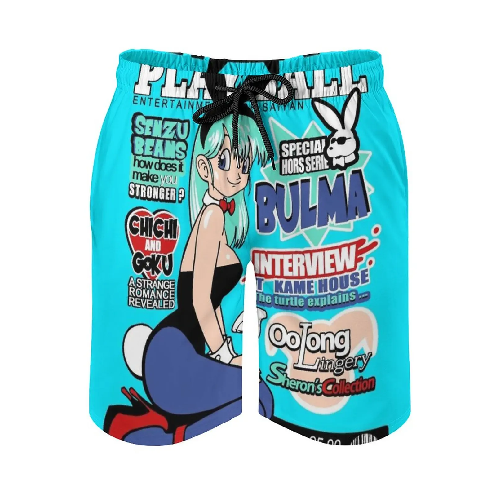 Playball Bulma Men's Beach Shorts Board Shorts Bermuda Surfing Swim Shorts Anime Tvshow Fanart Sayan Magazine Funny Beach Shorts
Playball Bulma Men's Beach Shorts Board Shorts Bermuda Surfing Swim Shorts Anime Tvshow Fanart Sayan Magazine Funny Beach Shorts