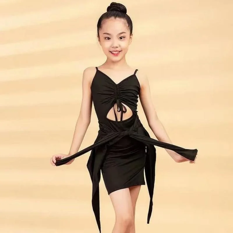 Hot New Products Children Sling Latin Dance Dress Ballroom Performance Competition Practice Clothes Tango Salsa Stage Wear
Hot New Products Children Sling Latin Dance Dress Ballroom Performance Competition Practice Clothes Tango Salsa Stage Wear