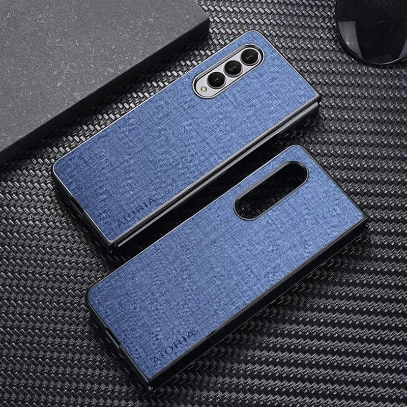 Case for Samsung galaxy Z Fold4 5G Textile texture leather Soft TPU&Hard PC phone cover for samsung galaxy z fold 4 5g case
Case for Samsung galaxy Z Fold4 5G Textile texture leather Soft TPU&Hard PC phone cover for samsung galaxy z fold 4 5g case