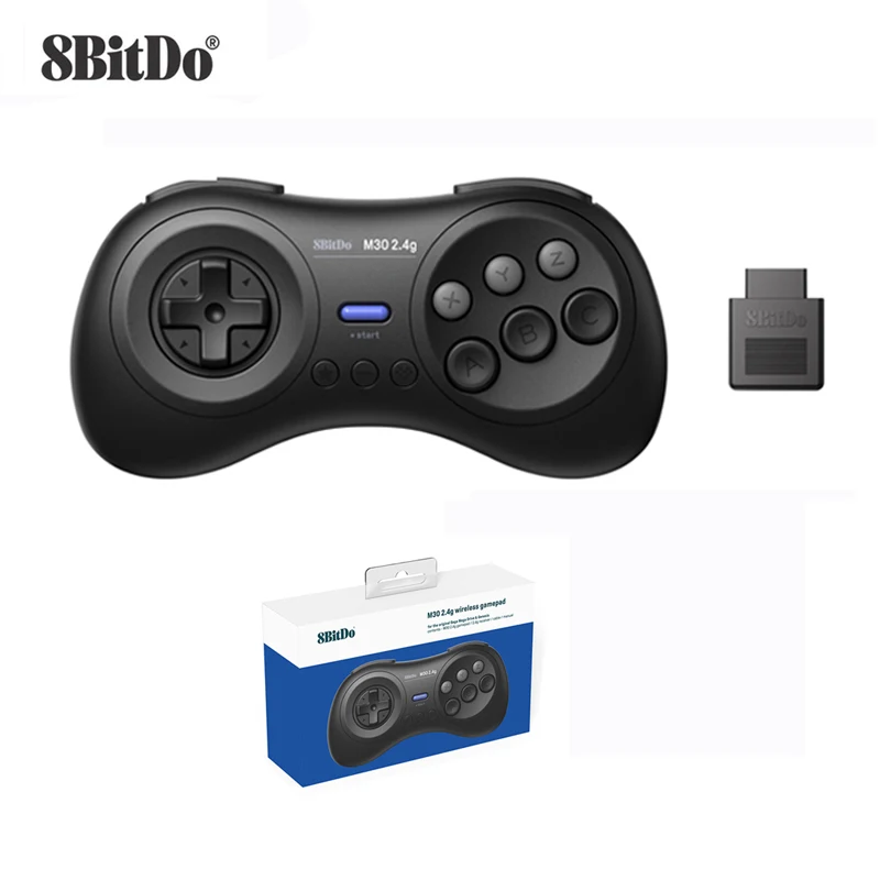8bitdo M30 2,4G Беспроводной геймпад Управление; Для оригинального Sega Genesis и Sega игры Sega Mega Drive-для Sega Genesis игровой Управление
8bitdo M30 2,4G Беспроводной геймпад Управление; Для оригинального Sega Genesis и Sega игры Sega Mega Drive-для Sega Genesis игровой Управление