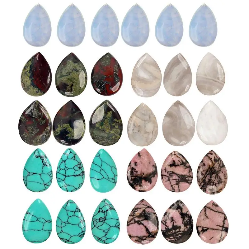Crystal Stones Crystal Stone Worry Stones Pocket Stones Teardrop Pendants Waterdrop Bulk Stones Decor For DIY Meditation 6pcs
Crystal Stones Crystal Stone Worry Stones Pocket Stones Teardrop Pendants Waterdrop Bulk Stones Decor For DIY Meditation 6pcs