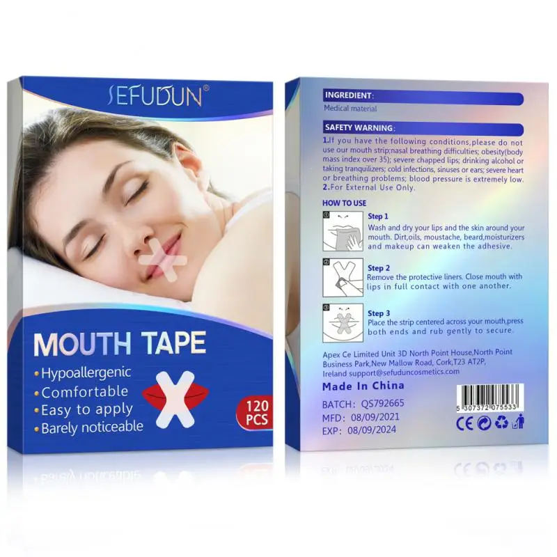 /bag Sealing Mouth Correction Patch Cross Mouth Closure Patch To Prevent Snoring Sleeping Anti-open Mouth Sticker 
/bag Sealing Mouth Correction Patch Cross Mouth Closure Patch To Prevent Snoring Sleeping Anti-open Mouth Sticker