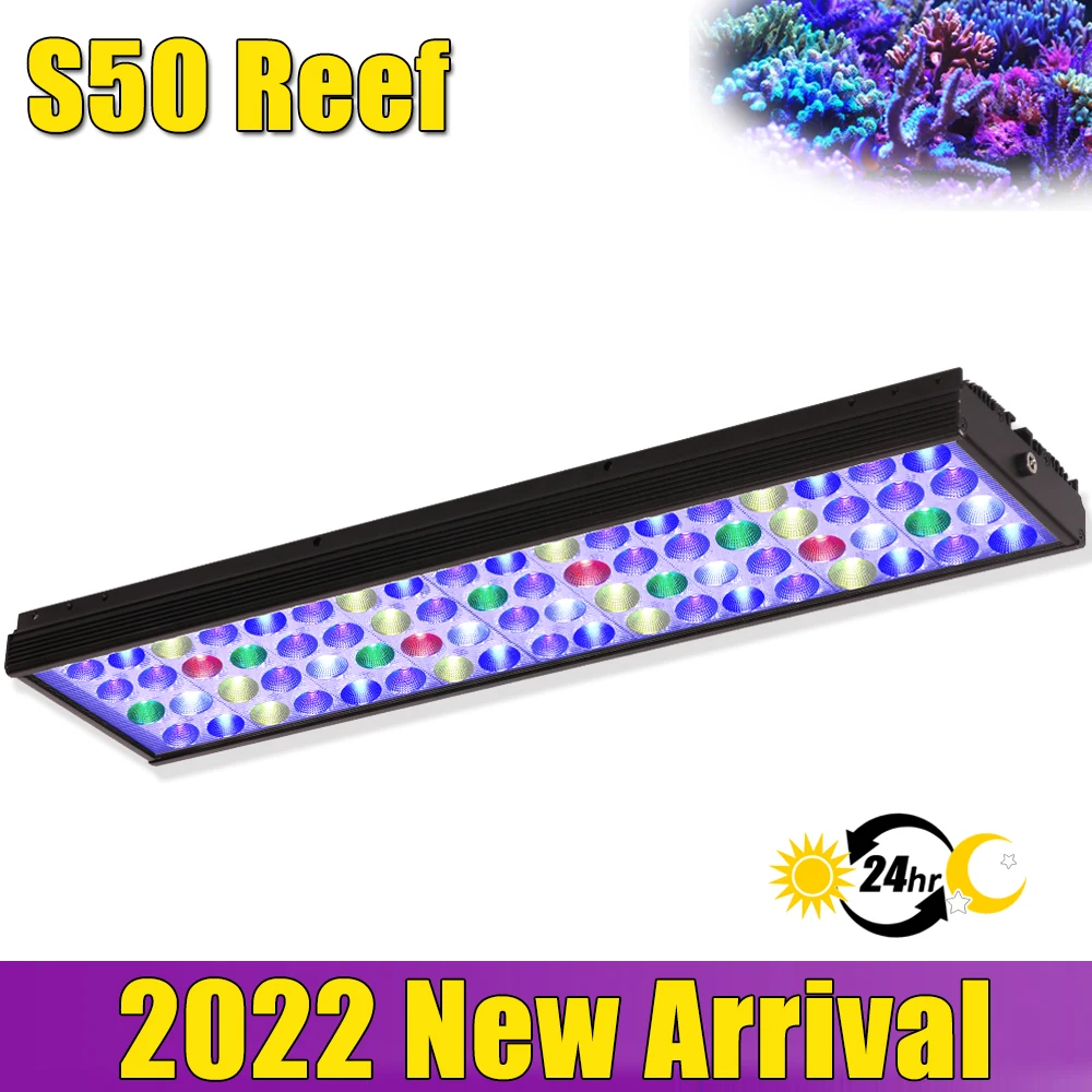 PopBloom Aquarium Lamp, Aquarium light, Lighting for Aquarium, Light for Marine Reef 60cm-80cm Saltwater Marine Aquarium Light
PopBloom Aquarium Lamp, Aquarium light, Lighting for Aquarium, Light for Marine Reef 60cm-80cm Saltwater Marine Aquarium Light