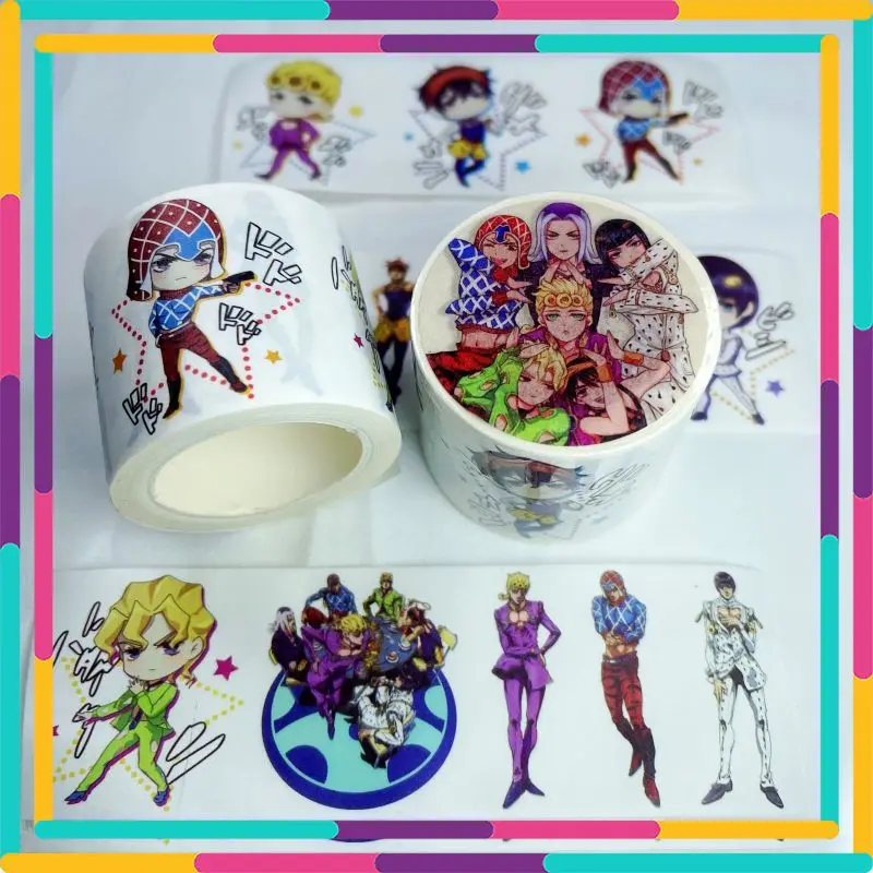 JoJo Bizarre Adventure Washi Tape Anime Kira Yoshikage Washi Tape Set Cute Stationery Waterproof Decor Stationery Stickers Gift
JoJo Bizarre Adventure Washi Tape Anime Kira Yoshikage Washi Tape Set Cute Stationery Waterproof Decor Stationery Stickers Gift