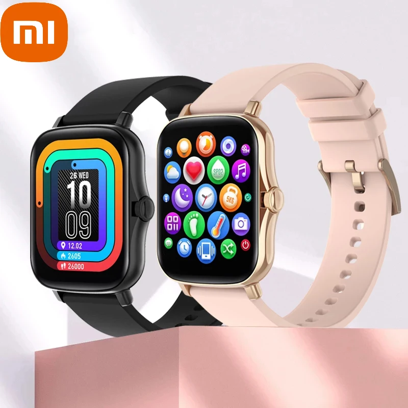 xiaomi New P8 Plus 1.69 Inch Smart Watch Men Full Touch Fitness Tracker Waterproof Sports Women Smartwatch For huawei Phone
xiaomi New P8 Plus 1.69 Inch Smart Watch Men Full Touch Fitness Tracker Waterproof Sports Women Smartwatch For huawei Phone