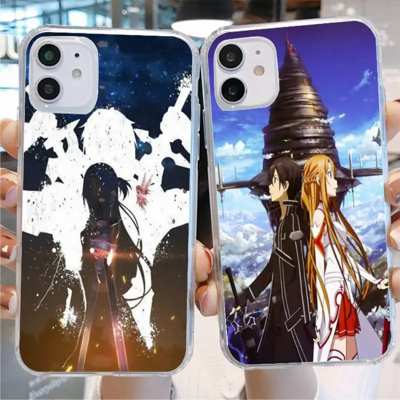 Yinuoda Sword Art Online Phone Case for iPhone 11 12 13 Mini Pro Max 8 7 6 6S Plus X 5 SE 2020 XR XS Case shell
Yinuoda Sword Art Online Phone Case for iPhone 11 12 13 Mini Pro Max 8 7 6 6S Plus X 5 SE 2020 XR XS Case shell