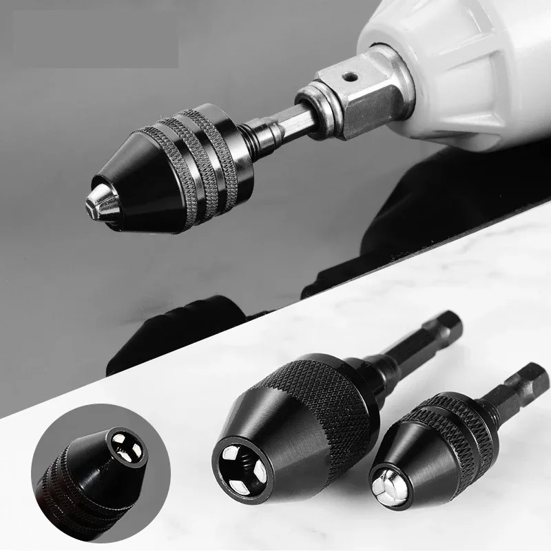 Drill Chuck Keyless Screwdriver Impact Driver Adaptor Electric Micro Motor Clamp Mini Chuck Fixture Hex Shank Drill Bits Adapter
Drill Chuck Keyless Screwdriver Impact Driver Adaptor Electric Micro Motor Clamp Mini Chuck Fixture Hex Shank Drill Bits Adapter