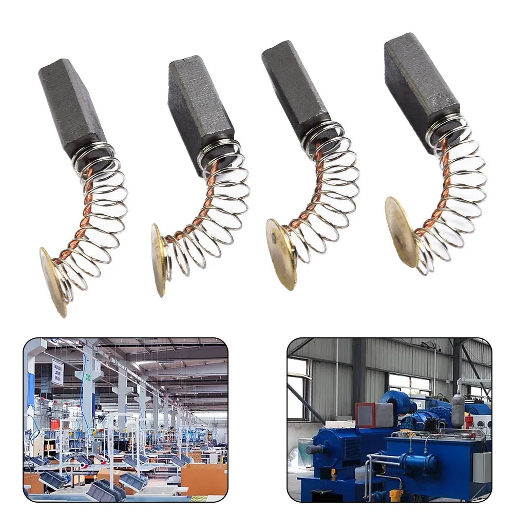 4pcs Carbon Brushes Carbon Motor Brushes Replacement For Electric Motors Hammer Drill Angle Grinders Power Tool 16x12.5x6.5mm
4pcs Carbon Brushes Carbon Motor Brushes Replacement For Electric Motors Hammer Drill Angle Grinders Power Tool 16x12.5x6.5mm