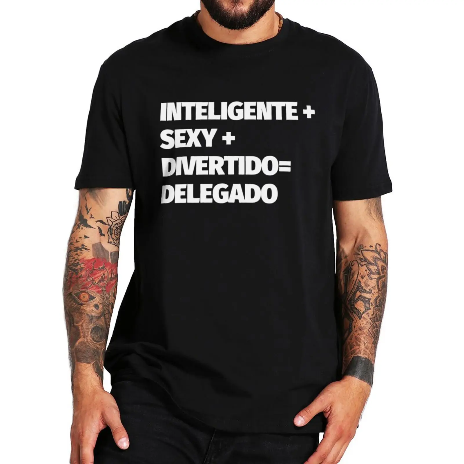 Funny Intelligent Sexy Funny Delegate T Shirt With Spanish Humor Quote Tshirts Sarcastic Men's Tee Top 100% Cotton Camiseta 
Funny Intelligent Sexy Funny Delegate T Shirt With Spanish Humor Quote Tshirts Sarcastic Men's Tee Top 100% Cotton Camiseta